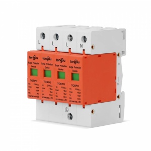 DESCARCATOR SUPRATENSIUNE SPD AC 4P 15KA-40KA 275V TONGOU - Img 2