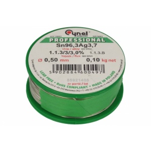 FLUDOR 0.5 mm (100 g) SN96.3-AG3.7 CYNEL