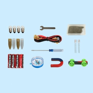 KIT EDUCATIONAL 2 - CIRCUITE ELECTRICE SI MAGNETISM 45 PIESE - Img 2