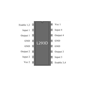 L293D DIP16 0.6A