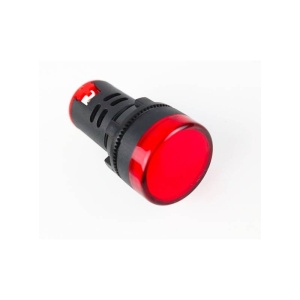 LAMPA SEMNALIZARE LED 230V AC/DC ROSU