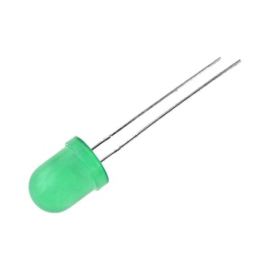 LED 10 mm VERDE 20-70 mcd 60 grd