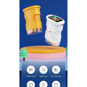 MICROSCOP DIGITAL UZ DIDACTIC HS7704 ALB - Img 2
