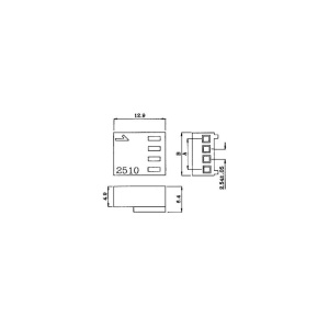 MUFA CABLU-PLACA MAMA NS25 2.54mm PIN2 - Img 2
