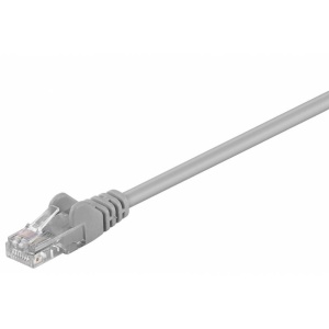PATCH CABLE UTP CAT5E 0.25 m GREY