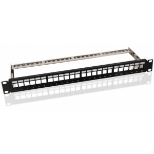 PATCH PANEL KEYSTONE 24 PORT UTP 19INCH