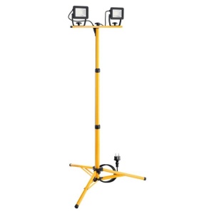PROIECTOR LED DUBLU 2X20W/230V CU PICIOR TELESCOPIC 1,5 M