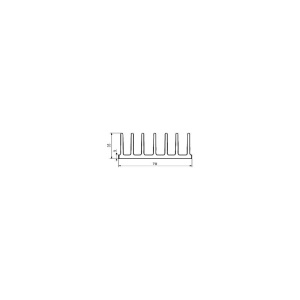 RADIATOR 78x35x 40 mm