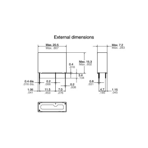 RELEU 24 V/5 A 1xU PANASONIC - Img 2