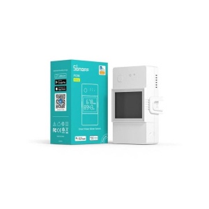 RELEU SMART 20A SONOFF POW ELITE R3 CU CONTOR ENERGIE+LCD - Img 3