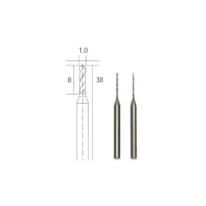 SET 2 BURGHIE CARBURA DE WOFRAM 1mm PROXXON