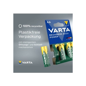 SET 4 ACUMULATORI Ni-Mh 1.2V/2600mAh AA VARTA - Img 3