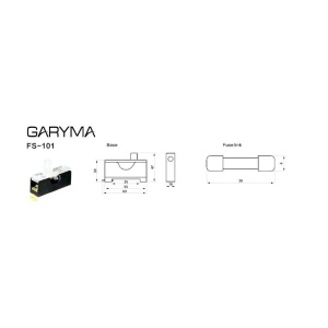 SUPORT SIGURANTA 6x32mm SINA DIN FS-101 - Img 2