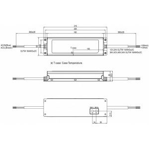 SURSA ELG-150-24A 24V/6.25A IP65 MW - Img 2