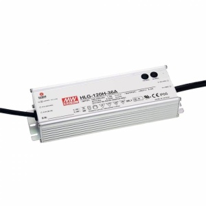 SURSA HLG-120H-36A 36V/3.4A IP65 Vo-Adj. MEAN WELL