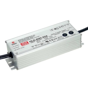 SURSA HLG-60H-20A 20V/3A IP65 Vo-Adj. MEAN WELL