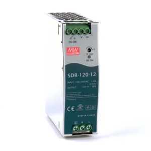 SURSA SDR-120-12 12V/10A MEAN WELL