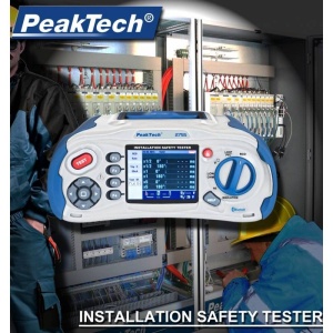 TESTER UNIVERSAL INSTALATII ELECTRICE PEAKTECH P2755 - Img 4