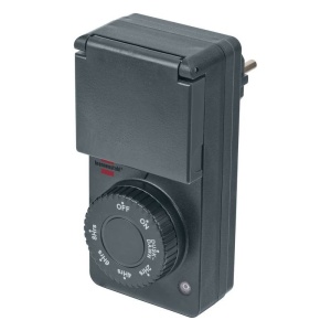 TIMER MECANIC CU SENZOR CREPUSCULAR IP44, 6 PROGRAME, BRENNENSTUHL - Img 5