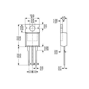 Tranzistor MOSFET IRF4905PBF - Img 2