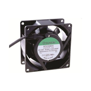 VENTILATOR 230V 80x80x38mm 39mc/h