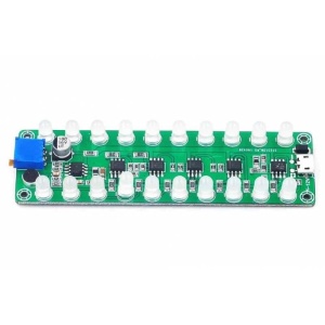 VU METRU CU LED-URI SI MICROFON INCORPORAT