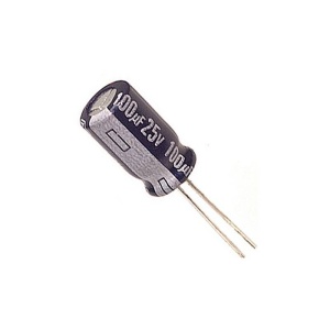 100 MF/25V 8x12mm LOW ESR CAPXON