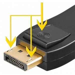 ADAPTOR DISPLAYPORT TATA-HDMI MAMA 1.1 - Img 2