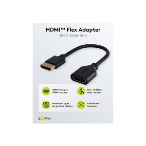 ADAPTOR FLEX HDMI 2.0 4K/60Hz TATA-MAMA 10CM SLIM - Img 5