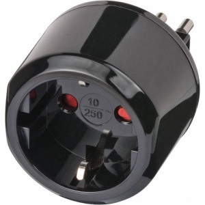 ADAPTOR PRIZA VOIAJ ITALIA-EUR INCLUS SIGURANTA 10A, BRENNENSTUHL