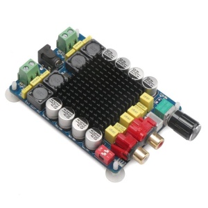 AMPLIFICATOR AUDIO 2x100W TDA7498, CLASA D