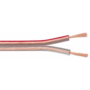 CABLU DIFUZOR 2x0.35 mmp ROLA 25 M TRANSPARENT - CUPRU - Img 2