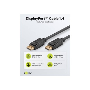 CABLU DISPLAYPORT 1.4 TATA-TATA 8K@60Hz 2M - Img 2
