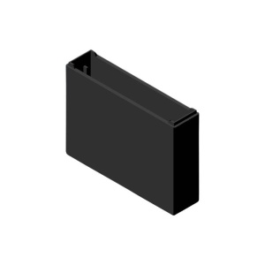 CASETA S6.9 41x9x30 PENTRU TURNARE, NEAGRA