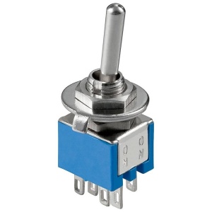 COMUTATOR SUBMINIATURA 2 X 2P 3A