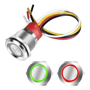 COMUTATOR TACTIL ANTIVANDAL 22mm RING FARA RETINERE - Img 2