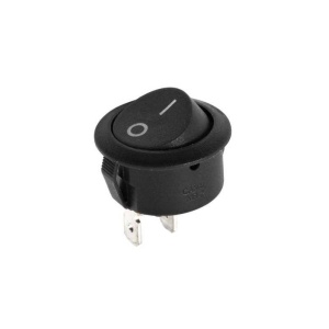 INTRERUPATOR 10A/250V NEGRU OFF-ON