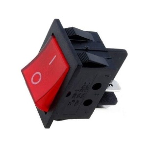 INTRERUPATOR BIPOLAR CU LAMPA NEON, 15A