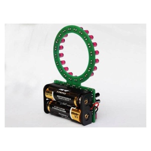 KIT LUMINA DINAMICA CIRCULARA CU LED-URI ROSU - Img 2