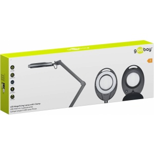 LAMPA BIROU CU LUPA, LED 8W NEGRU 3 DIOPTRII - Img 11