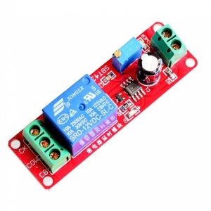 MODUL SWITCH MONOSTABIL DELAY NE555 12V