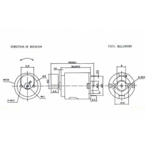 MOTOR VIBRATII DC 3-12V - Img 2