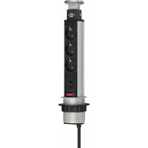 PRELUNGITOR RETRACTABIL 3 PRIZE +2xUSB TOWER POWER