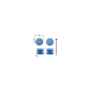 SET 10 DISCURI SLEFUIRE FINA, 22X3mm