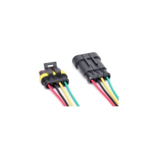 SET CONECTOR AMP SUPERSEAL IP67 4 FIRE 10 cm