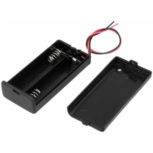 SUPORT BATERII 2xAA CASETA CU FIRE