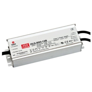 SURSA HLG-80H-12B 12V/5A IP67 Vo-Adj. MEAN WELL