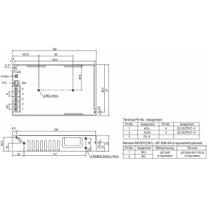SURSA RSP-100-24 24V/4.2 A MEAN WELL - Img 2