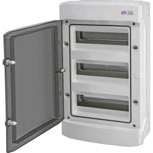 TABLOU 36 MODULE-3 RANDURI IP65 APARENT 63A ETI ECH-36PT