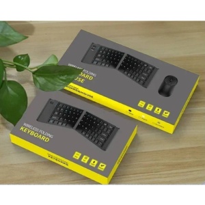 TASTATURA PLIABILA BLUETOOTH + MOUSE NEGRU - Img 2
